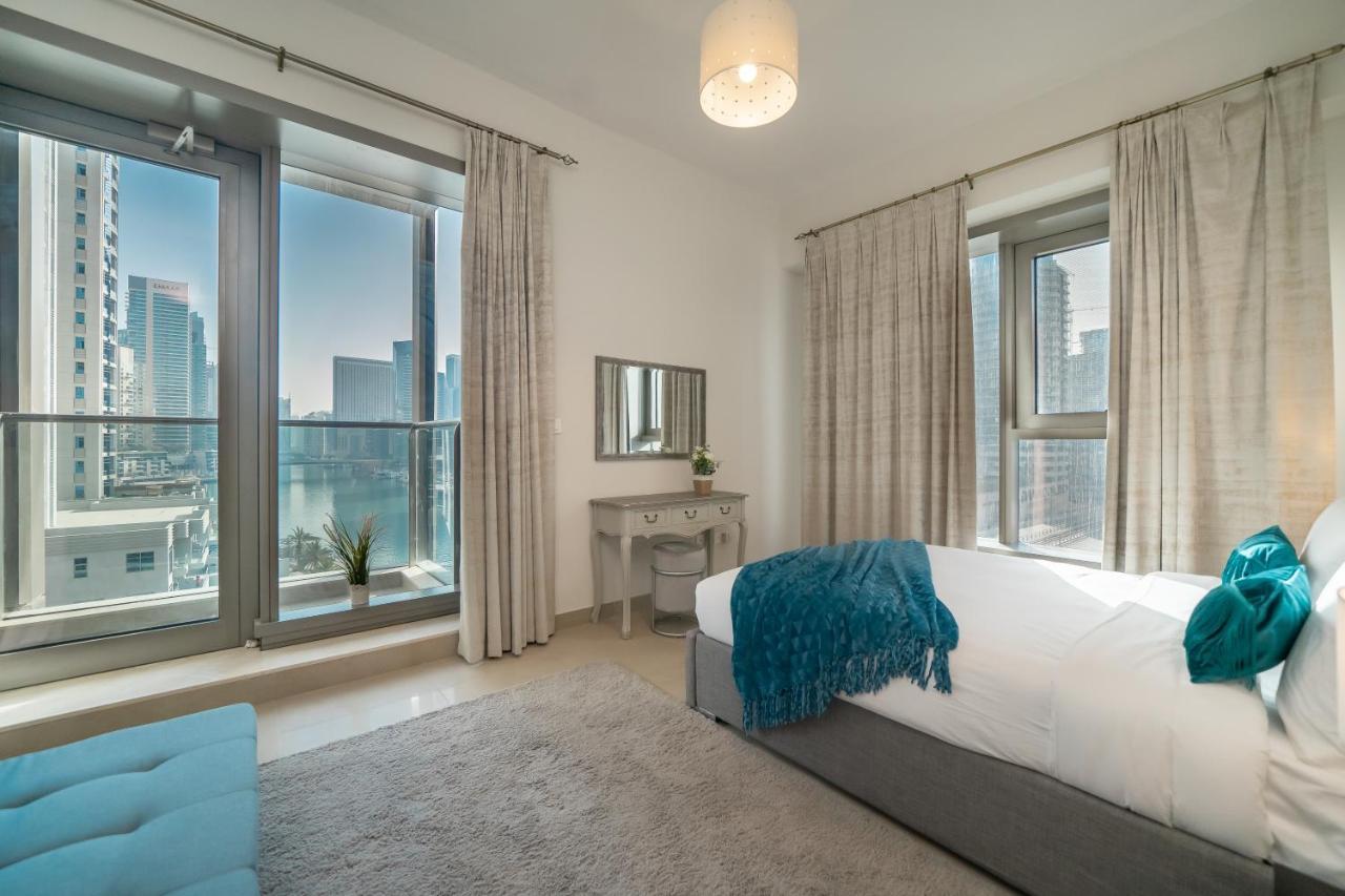 Higuests - Spacious Apt For 5 With Spectacular Marina Views Dubaj Exteriér fotografie
